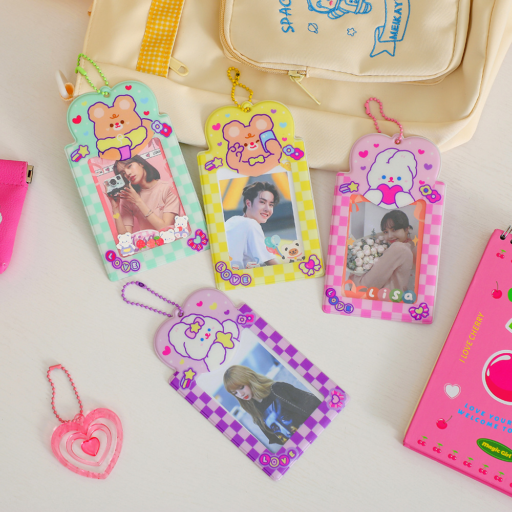 Women's Cartoon Plastic Open Card Holders display picture 2