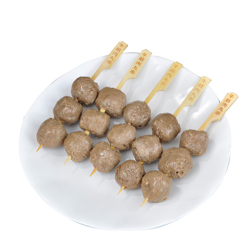 Beef sinew meatball skewers wholesale hot pot ingredients spicy hot pot and fondue ingredients instant food for convenience stores frozen food