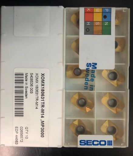 SECO瑞典山高刀具XOMX180620TR-ME13 F40M数控铣刀片
