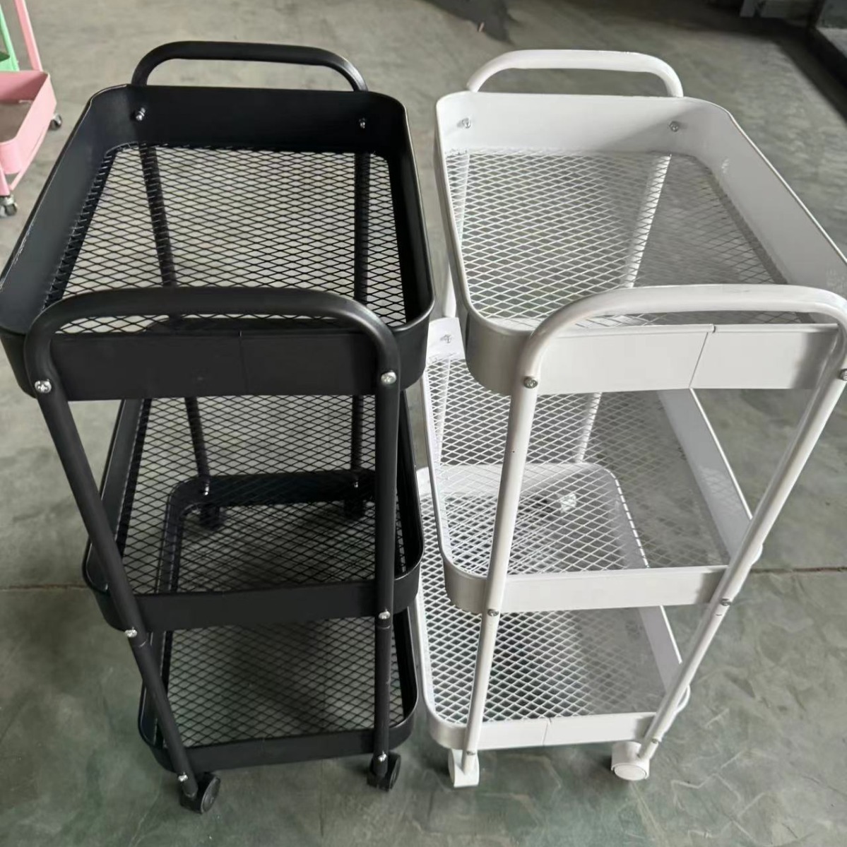 Estante de almacenamiento de cocina de varias capas, ideal para aperitivos, baño o dormitorio