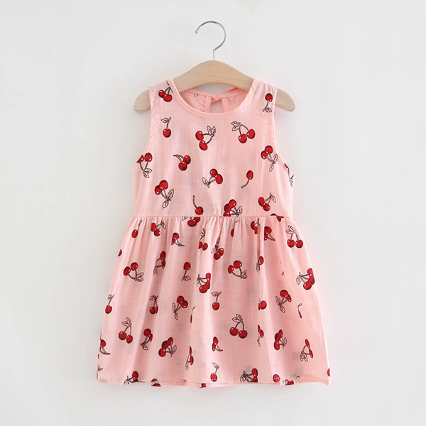 666 cotton and linen-pink cherry
