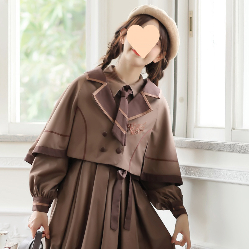 2025 夏の新フレンチレトロユニークなデザインのドレス女性の気質ウエスト痩身スカート学生|undefined