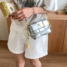 南风直播爆款腋下包女纯色新款潮流编织小方包跨境特价韩版包包女