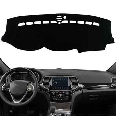 Jeep Grand Cherokee üçün mərkəzi konsol panel örtüyü, işıq keçirməyən mat (sol/sağ sükan)