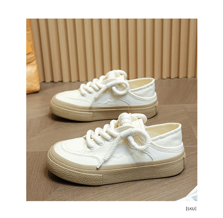 VASIBAEN Niche Design Half-support 2023 Poletje Novi platneni čevlji Lazy One pedal all-match superge trend_voghion.com