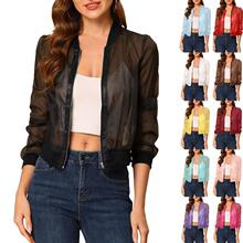 T 78098 Sheer Zipper Long Sleeve Top ͸�Ӵ���� ŷ���羳