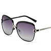 Retro fashionable advanced sunglasses, glasses, European style, high-quality style, wholesale