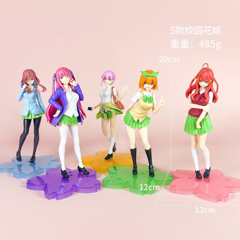 初音未来手办动漫水冰月美少女蕾姆花嫁穹妹二次元公仔模型摆件批|undefined