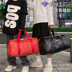 多功能干湿分离运动健身瑜伽包短途旅行包可扩容可套拉杆女健身包