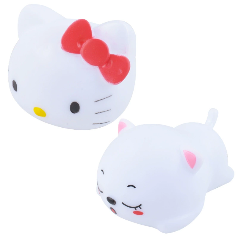 Мультяшный ночник для спальни, игрушка для кормления грудью, кот, антистресс