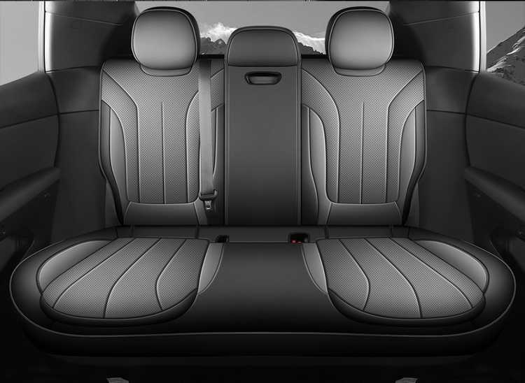 26 models of Lynk & Co 07 EM-P car seat covers, suitable for all seasons, full-coverage leather seat cushions with perforated design