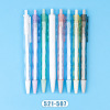 Set, high quality gel pen, black bullet, 0.5mm