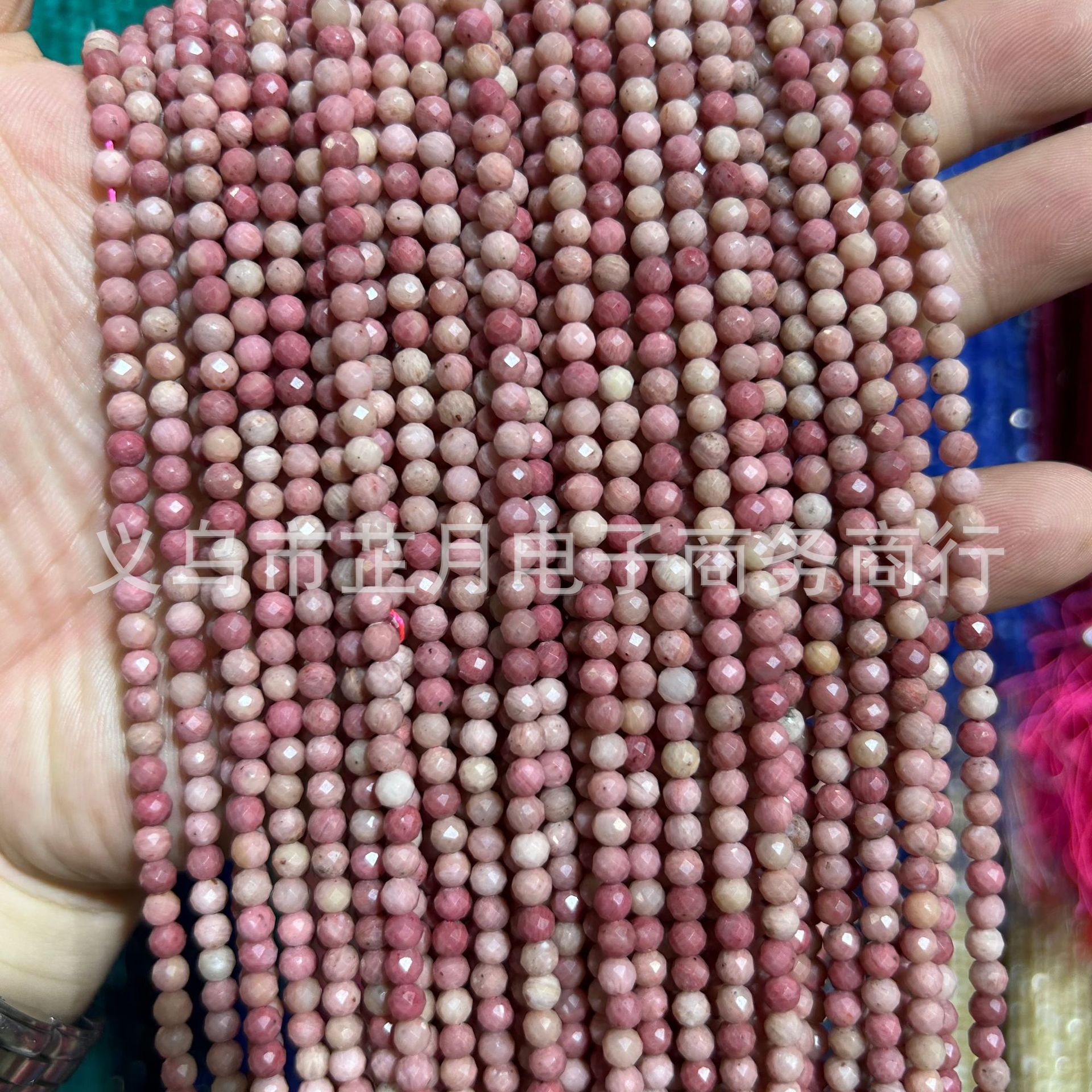 Pequeñas cuentas 2mm3mm4mm facetas todo tipo de ágata Cristal de piedra natural granos sueltos DIY joyería pulsera collar