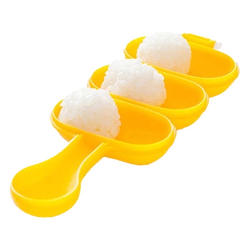Cross-border special for shaking rice balls artifact food grade material rocking children cartoon rice balls mold wholesale