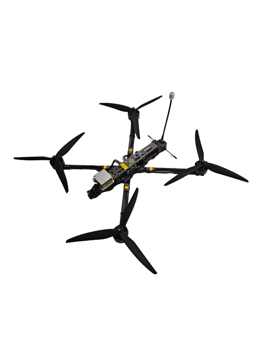 AI制导穿越机 FPV人工模块无人机AI自动模式飞行器 7寸/10寸