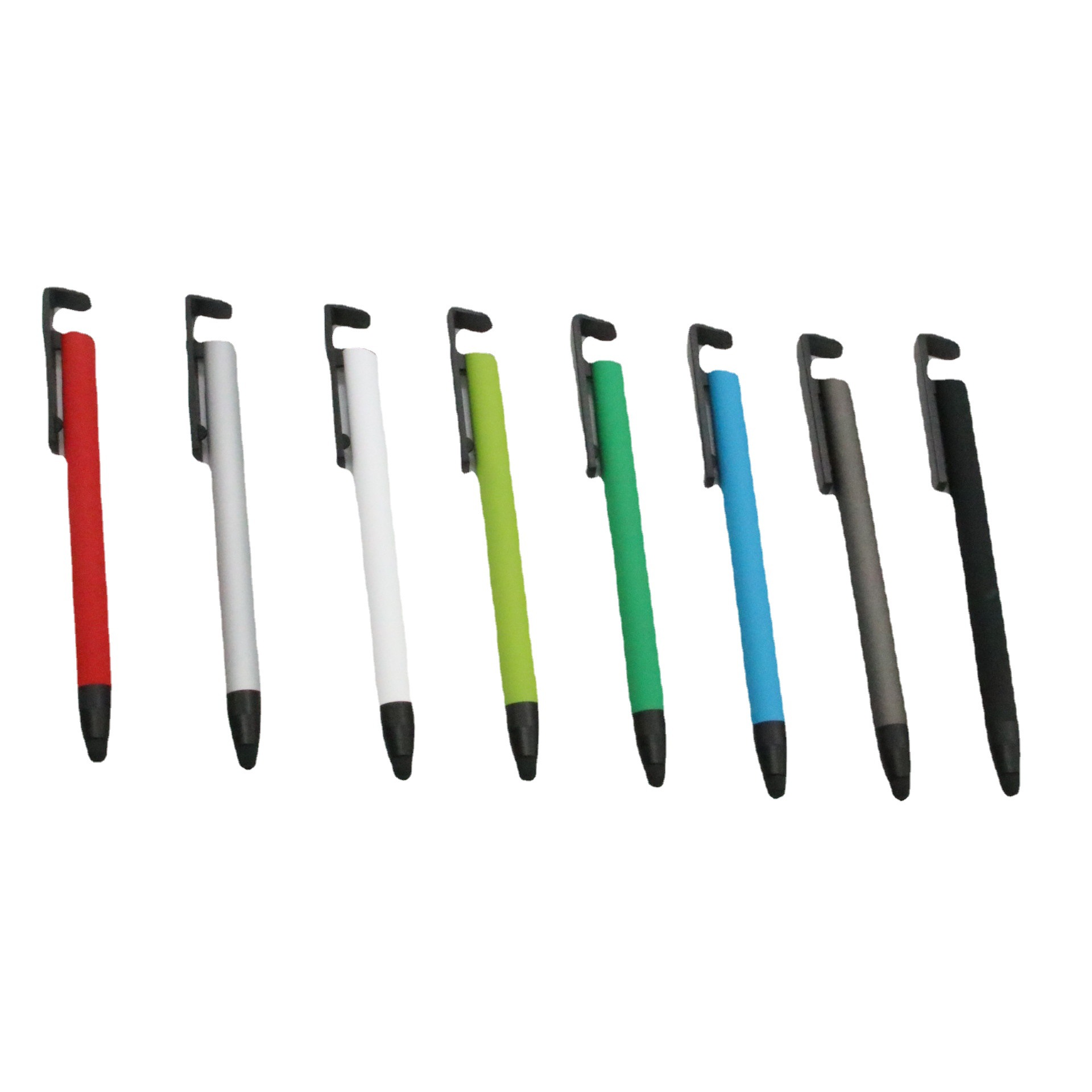 Pegamento de metal pulverización titular del teléfono móvil pluma de regalo láser logo prensa medio aceite bolígrafo multicolor opcional