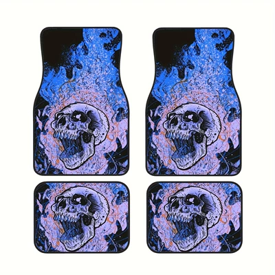 Halloween car mats easy to, Avtomobil döşəmə paspasları - halloween-car-floor-mats-14-33444468cm-two-pairs-four-pieces-in-total