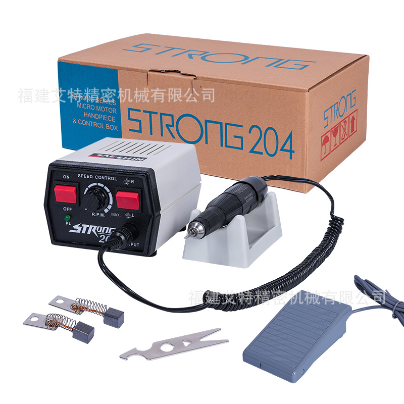 STRONG204 diente máquina de grabado máquina pequeña máquina de pulir de uñas talla de jade dental máquina de pulir