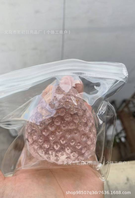 一颗超软奶油泥感大草莓捏捏乐仿真水果慢回弹高颜值解压玩具批发|undefined