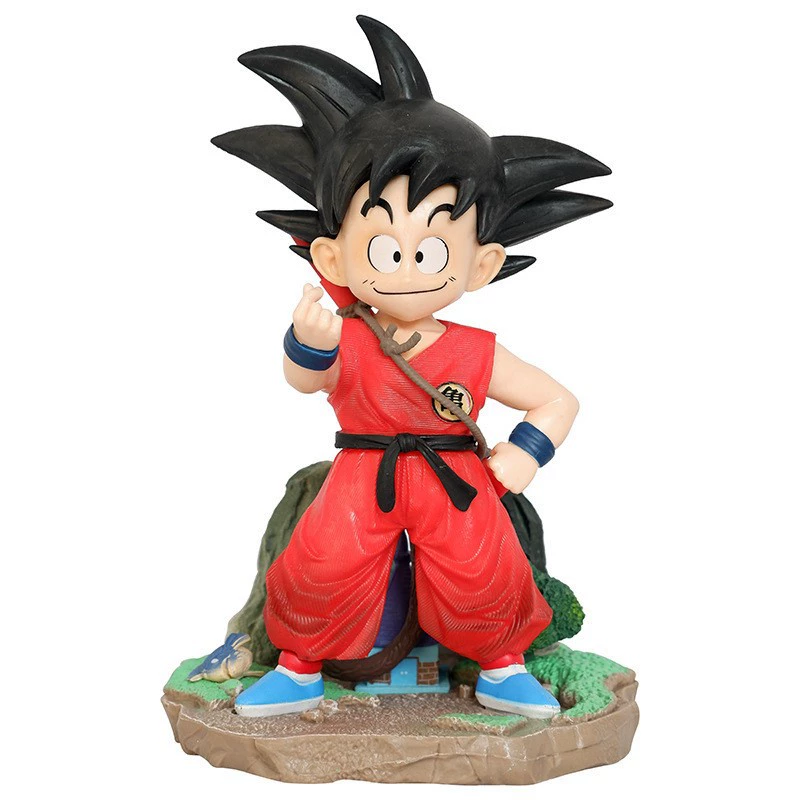 Анимационные аксессуары Dragon Ball Gotenks, ручная модель в коробке, суперсаян, кукла, украшения, Гоку