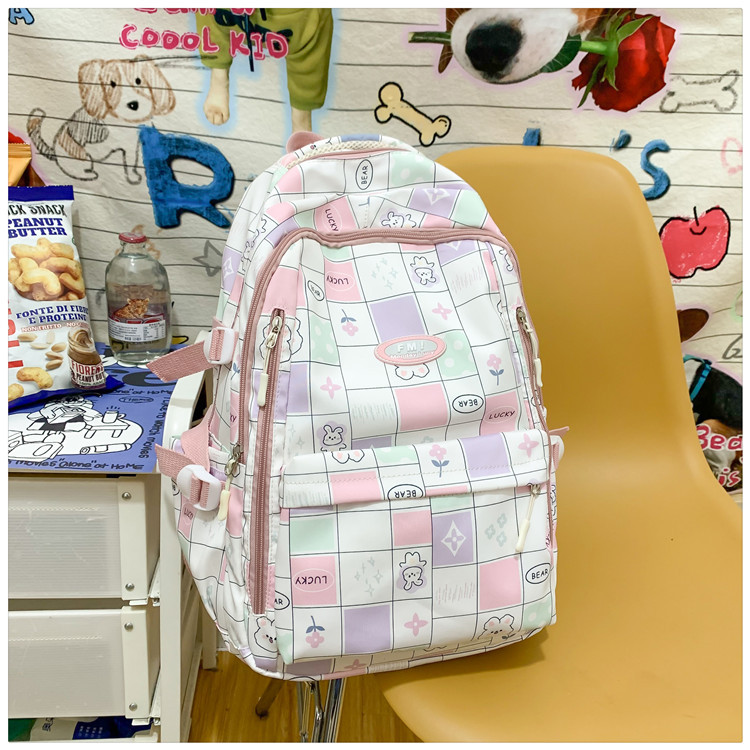 Cartoon Fruit School Daily School Backpack display picture 9