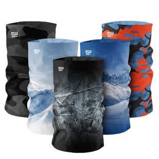 UPF sunscreen Ice Silk sports Magic Turban outdoor riding fishing mask Scarf mask digital printed logo