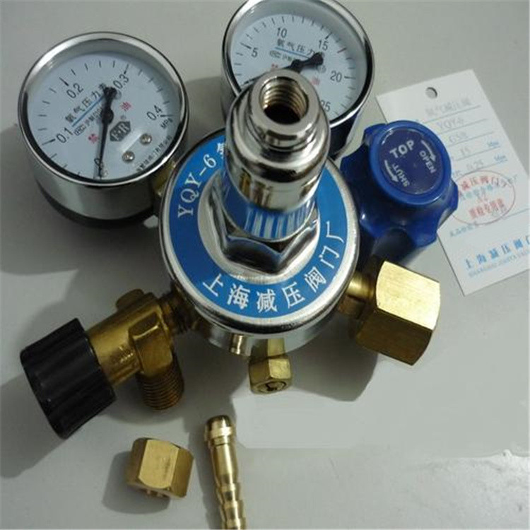 佳仑YQY-6氧气YQY-9上海减压阀门厂YQY-11繁瑞YQY-14沙捷HUA SHI