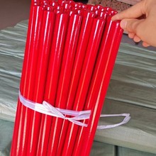 色漆杆各种颜色喷漆木杆油漆木柄桉木喷漆杆木制拖把柄Varnished