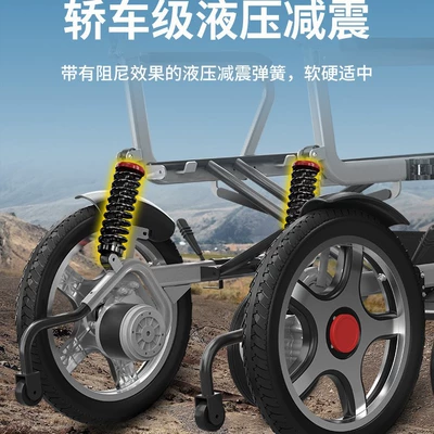 Elderly for the Disabled, Qatlanan elektrik velosipedlər