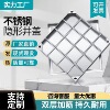304不锈钢井盖隐形电力下水方形窨井盖花园阴井盖装饰庭院沙井盖|ru