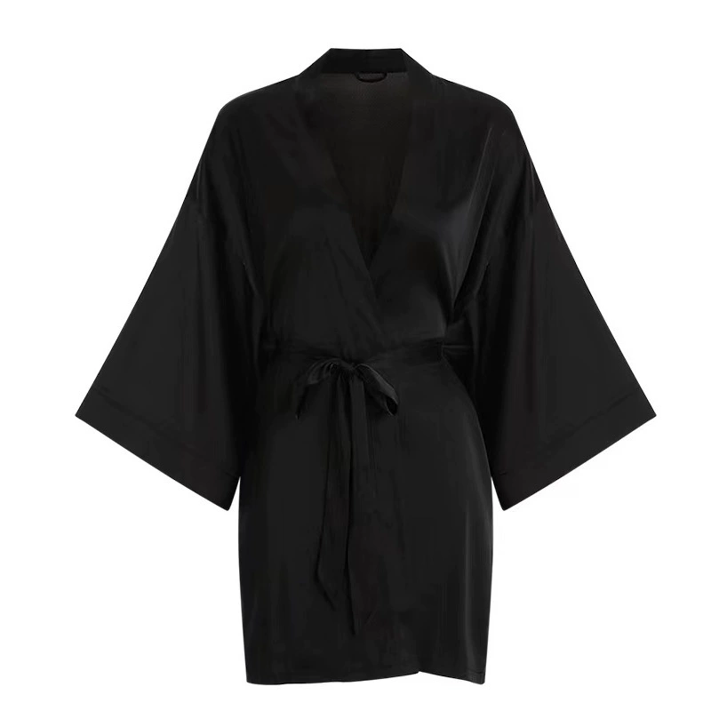 Meishilan bathrobe without suspension single -piece bathrobe 169