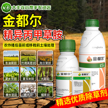 先正达 金都尔精异丙甲草胺水稻棉花芽前西瓜苗前封闭封地除草剂