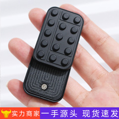 スポット亜鉛合金トレンディなプッシュブランドポータブルビルディングブロック EDC スライダージャイロ金属クロスボーダー指先減圧おもちゃ