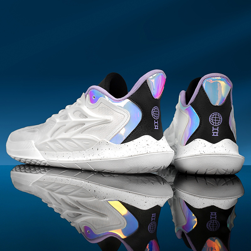 Children's Basketball Shoes for Boys, Large Size, Waterproof, Breathable, High-Top Basketball Sneakers for Autumn and Winter, Li-Ning