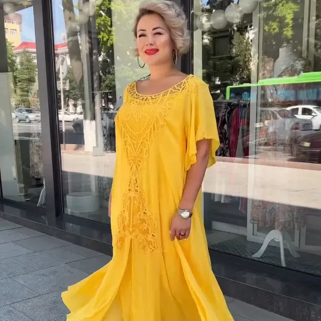 9101 платье с большой юбкой Amazon плюс размер плюс издание 2023