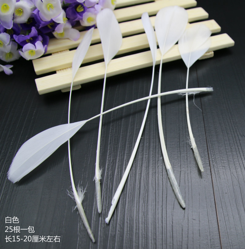Plumas Decorativas Artesanales para Bodas y Manualidades DIY