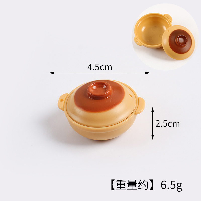 Mini plato de simulación tazón pequeño cubiertos DIY miniature accesorios de comida para jugar en casa cocina de cocina juego de juguetes