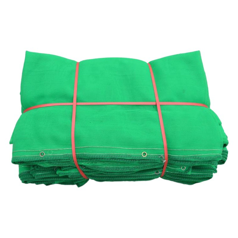 Зеленая защитная сетка для стройплощадок, огнестойкая, пылезащитная, оптом от производителя