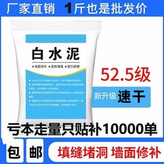 高强度白水泥防水速干墙面修补填缝家用瓷砖地面堵漏砂浆水泥胶