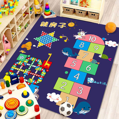 Mat wholesale Cartoon Children&#39;s Room Early education core Mat Climbing pad Parenting Game pad kindergarten Mat