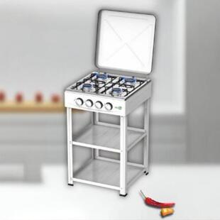 Cross-border foreign trade export European-style standing European split furnace 4 stoves natural gas stoves gas stoves with shelves