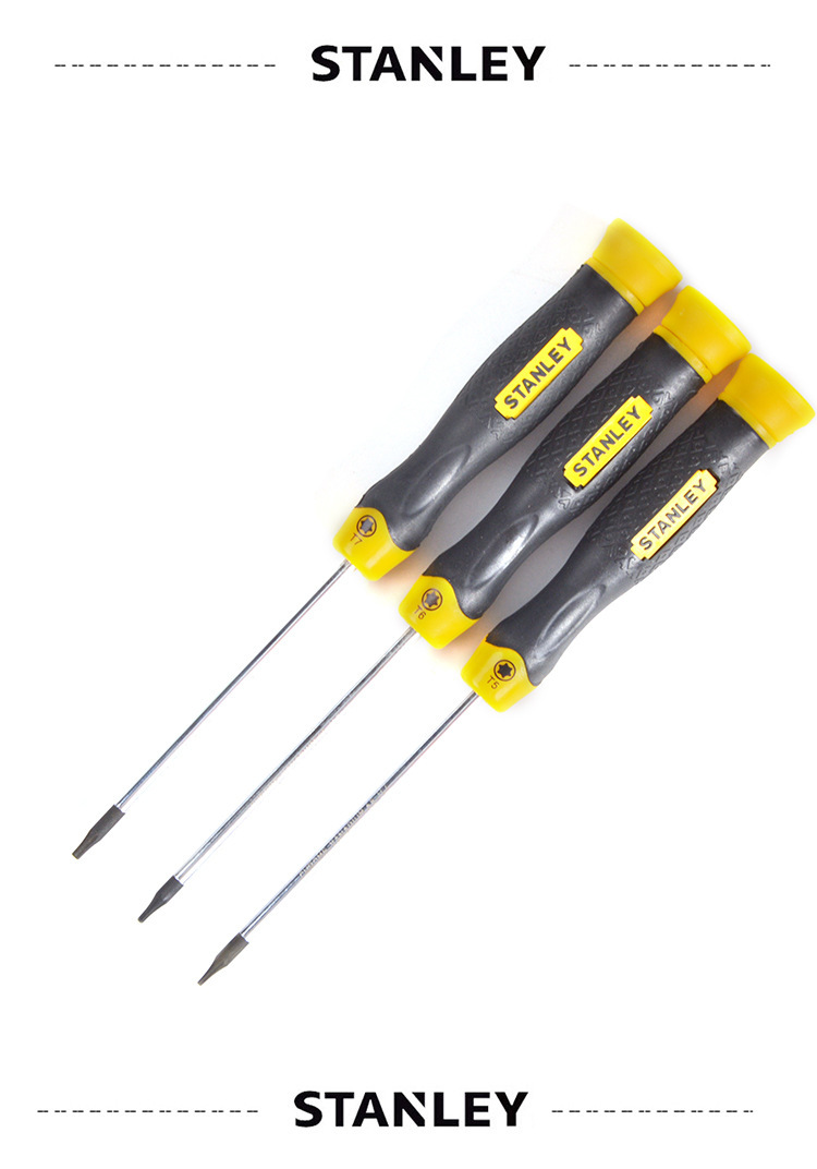 史丹利工具铬钒钢花形螺丝批65-144-0-23 T5x80/65-145/65-146