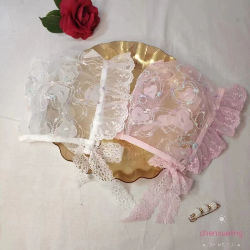 Lace cute children's hat for new born