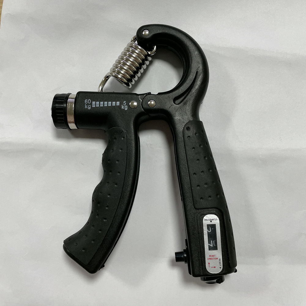Agarre profesional de los hombres fuerza de la mano brazo fuerza de la mano muscular ejercicio entrenamiento de rehabilitación dedo fuerza contando agarre de la mano ajustable