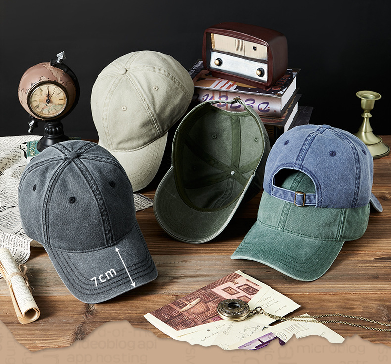 350g Weight Baseball Cap Hats Type Street Occasion Cotton Material Solid Color Pattern Summer, Spring Season Unisex Gender Basic Style Curved Eaves Rim Unisex Basic Solid Color Curved Eaves Baseball Cap