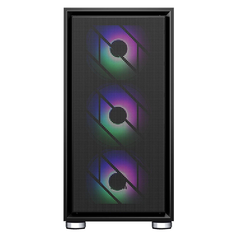 Подходит для ATX корпусов Xianma Sama Suzaku AIR — передняя панель корпуса с металлической сеткой/двухсторонними отверстиями для теплоотвода