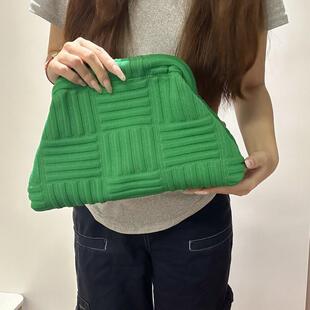 R 47079 Color Block Cloud Clutch ײɫ������녶����ð�