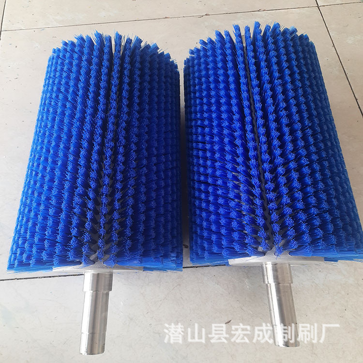 厂家直供玻璃清洗机毛刷辊 除尘滚刷  抛光打蜡毛刷辊