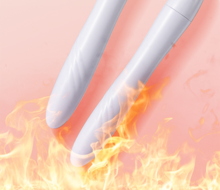 USB Heating Rod for Adult Toys, 10 cm Plastic Warming Stick, White — detail image 2