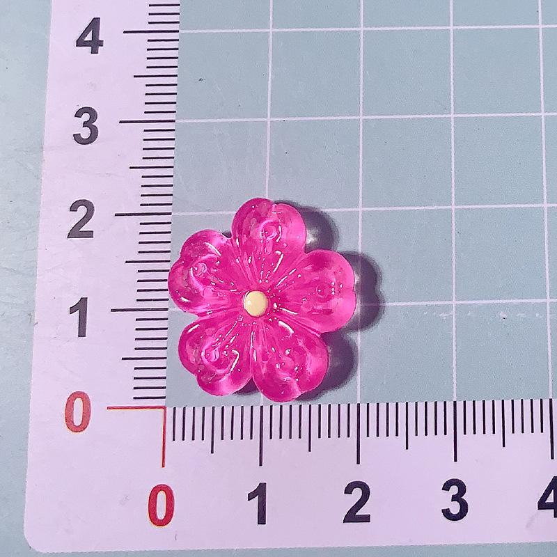 Accesorios transfronterizos de resina de cereza diy clips para el cabello accesorios para el cabello estuche de teléfono móvil material de colgante hecho a mano taza de agua botón de zapato